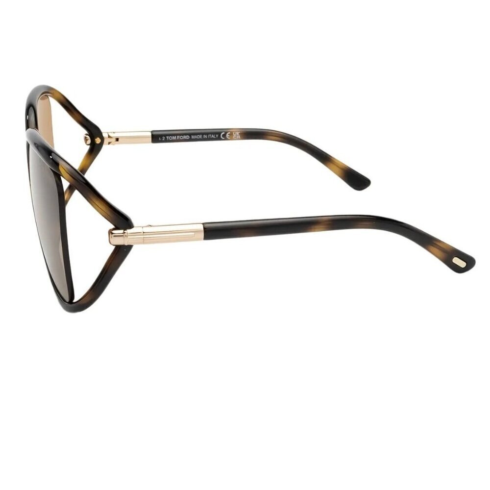 NWT Tom Ford FT1089 Havana Square 60mm Sunglasses - Picture 4 of 8